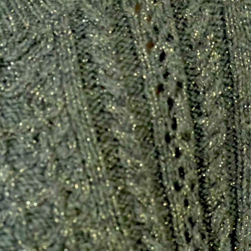 Loft Olive Green Sweater Size: Small/Medium - Picture 5 of 9
